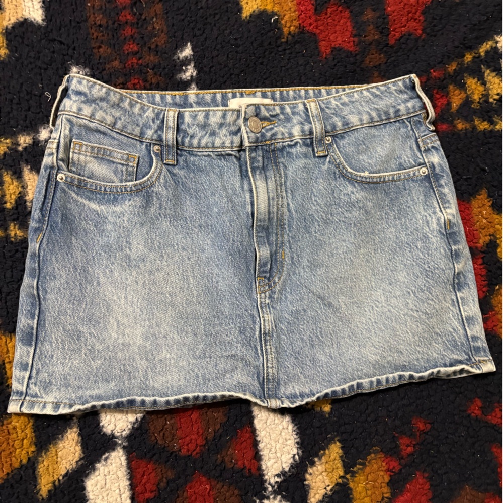 PacSun Blue Denim Skirt sz 27